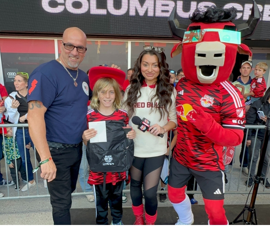 Feeding Our Heroes at The New York Red Bulls Fan Appreciation Match